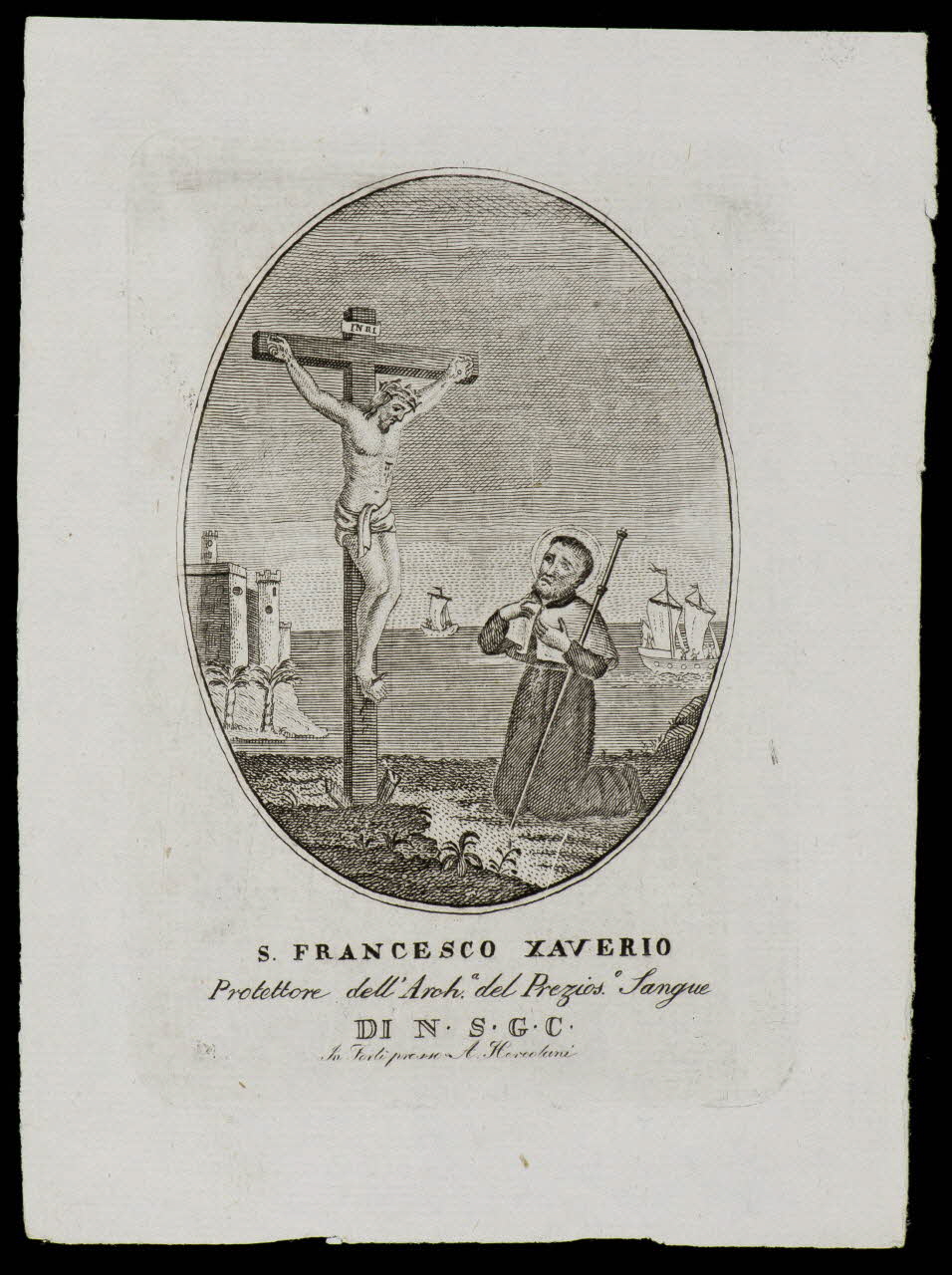 estampe S. FRANCESCO XAVERIO 1986.74.257.1 Photo