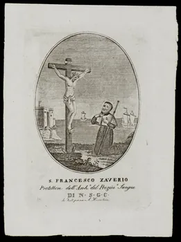 estampe S. FRANCESCO XAVERIO 1986.74.257.1 Photo