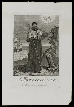 estampe S. Francesco Saverio 1986.74.259.2 Photo