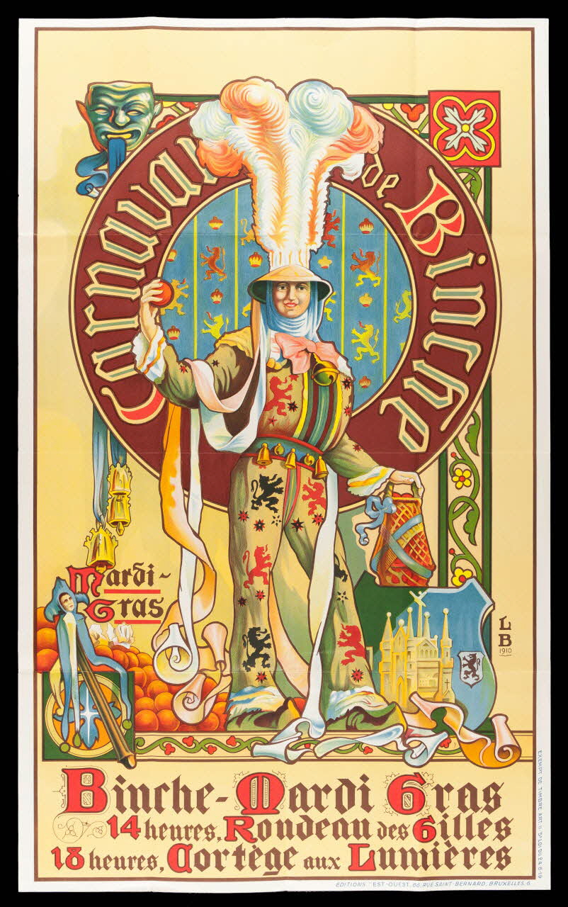 estampe Carnaval de Binche 1986.74.26 Photo