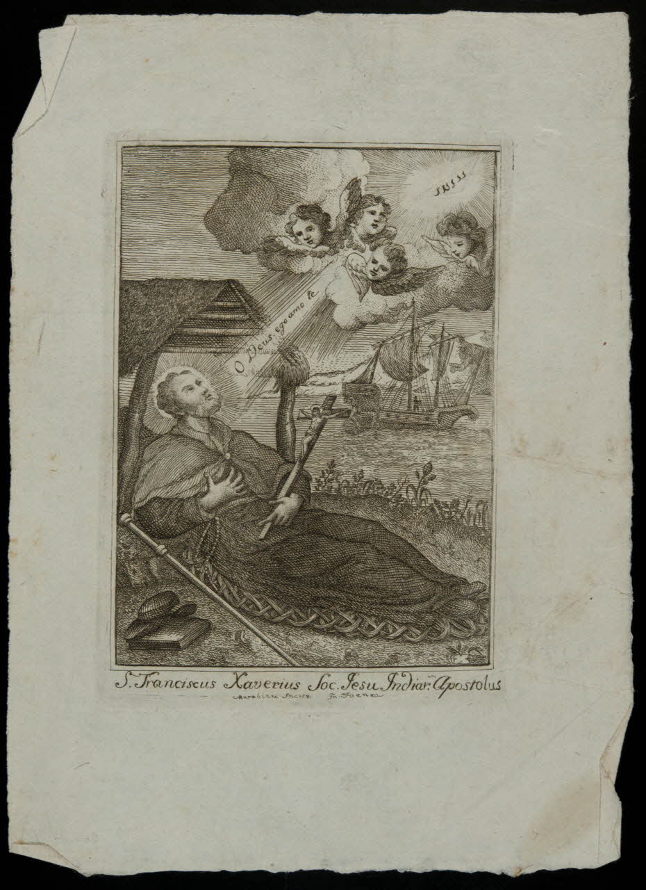 estampe S. Franciscus Xaverius Soc. Jesu Indiar. Apostolus 1986.74.260.1 Photo
