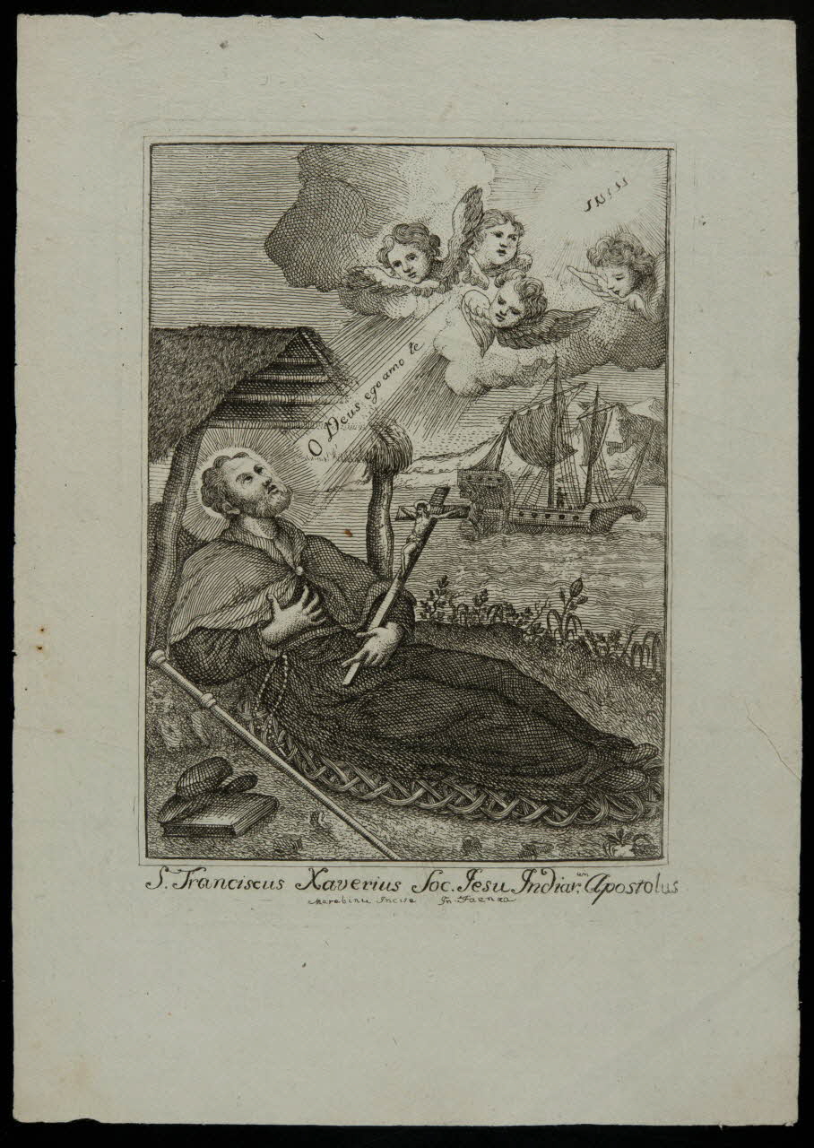 estampe S. Franciscus Xaverius Soc. Jesu Indiar. Apostolus 1986.74.260.3 Photo