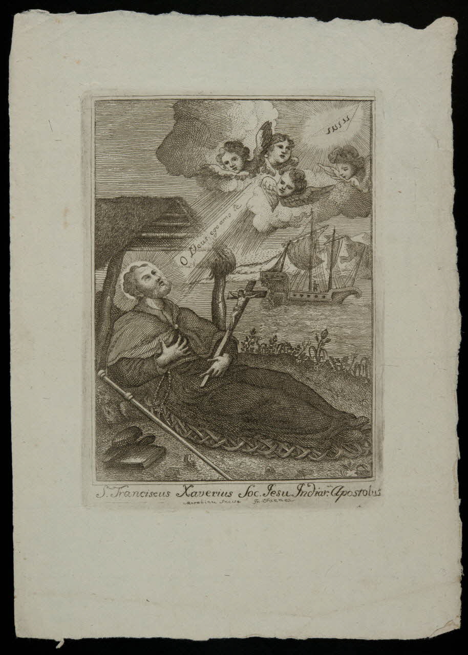 estampe S. Franciscus Xaverius Soc. Jesu Indiar. Apostolus 1986.74.260.4 Photo