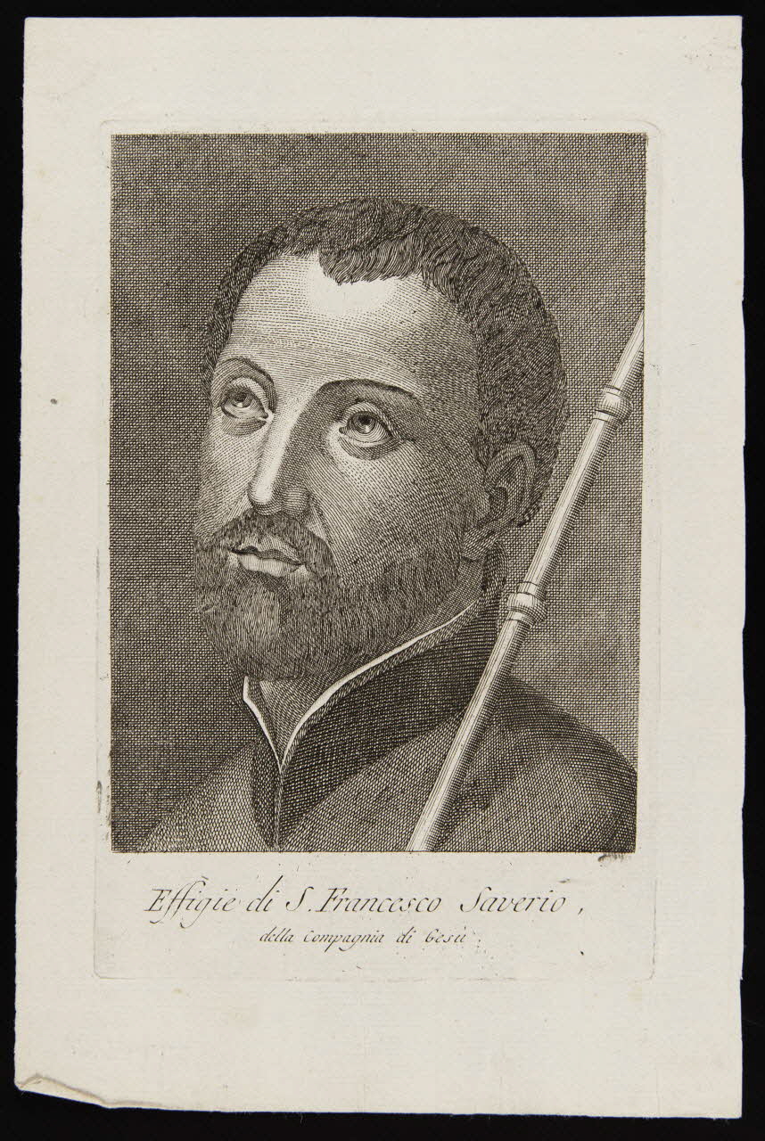 estampe Effigie di S. Francesco Saverio 1986.74.262.1 Photo