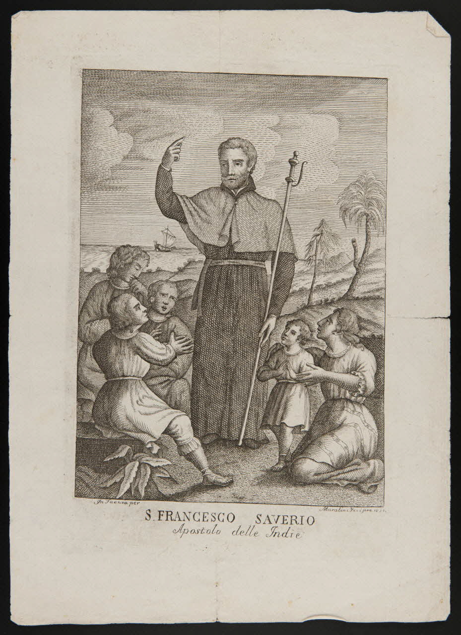 estampe S. FRANCESCO SAVERIO 1986.74.264 Photo