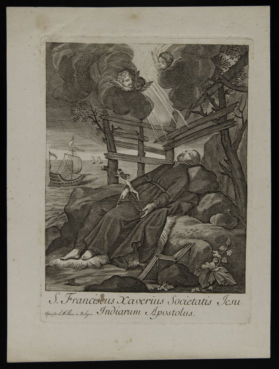estampe S. Franciscus Xaverius Societatis Jesu  Indiarum Apostolus. 1986.74.265.1 Photo