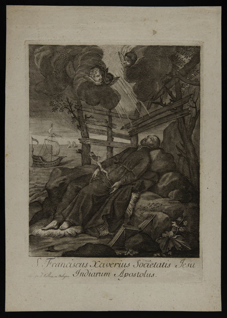 estampe S. Franciscus Xaverius Societatis Jesu  Indiarum Apostolus. 1986.74.265.2 Photo