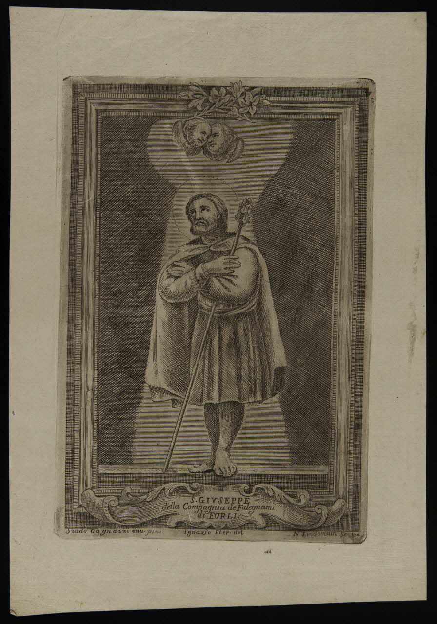 estampe S. GIVSEPPE  della Compagnia de Falegnami  di FORLI 1986.74.275.1 Photo