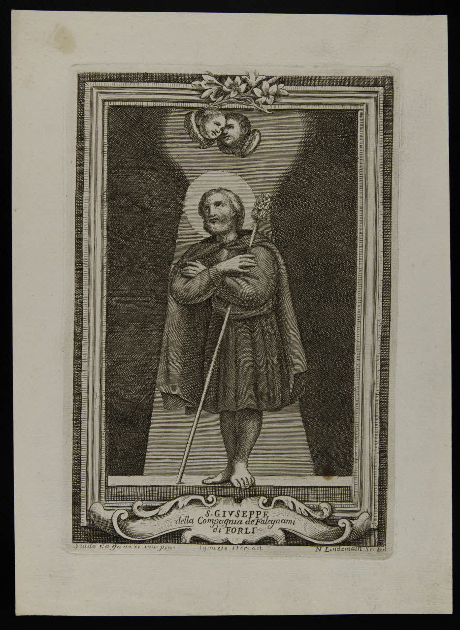 estampe S. GIVSEPPE  della Compagnia de Falegnami  di FORLI 1986.74.275.2 Photo