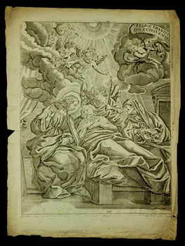 estampe Mort d'un apôtre 1986.74.280 Photo