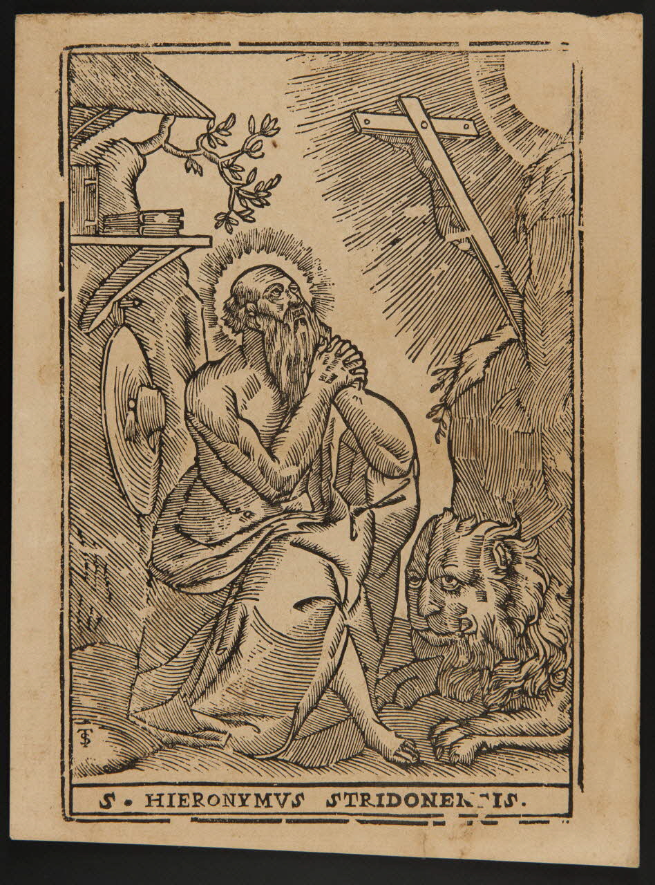 estampe S. HIERONYMUS STRIDONENSIS. 1986.74.282 Photo