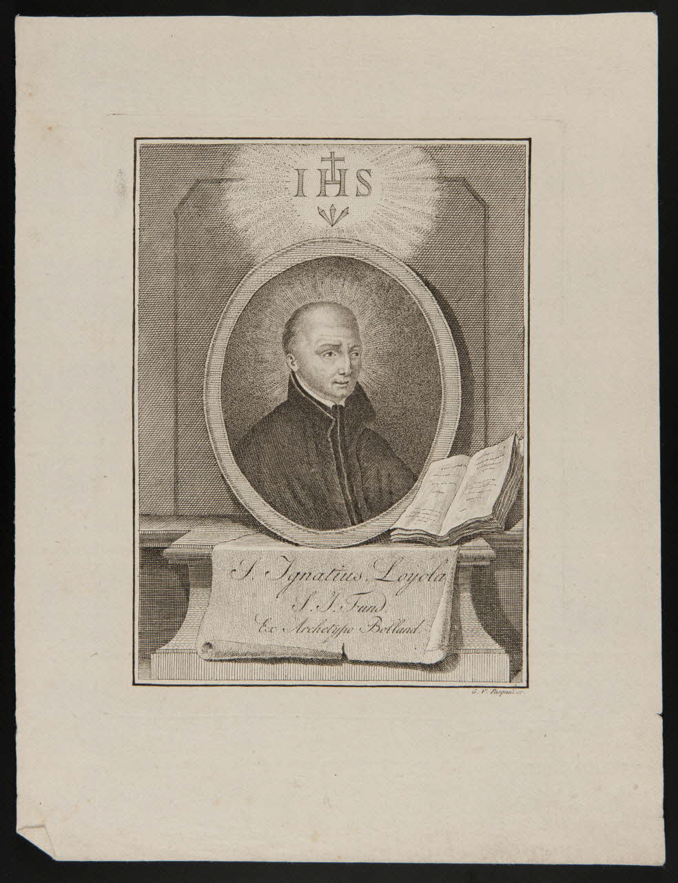 estampe S. Ignatius Loyola 1986.74.283 Photo