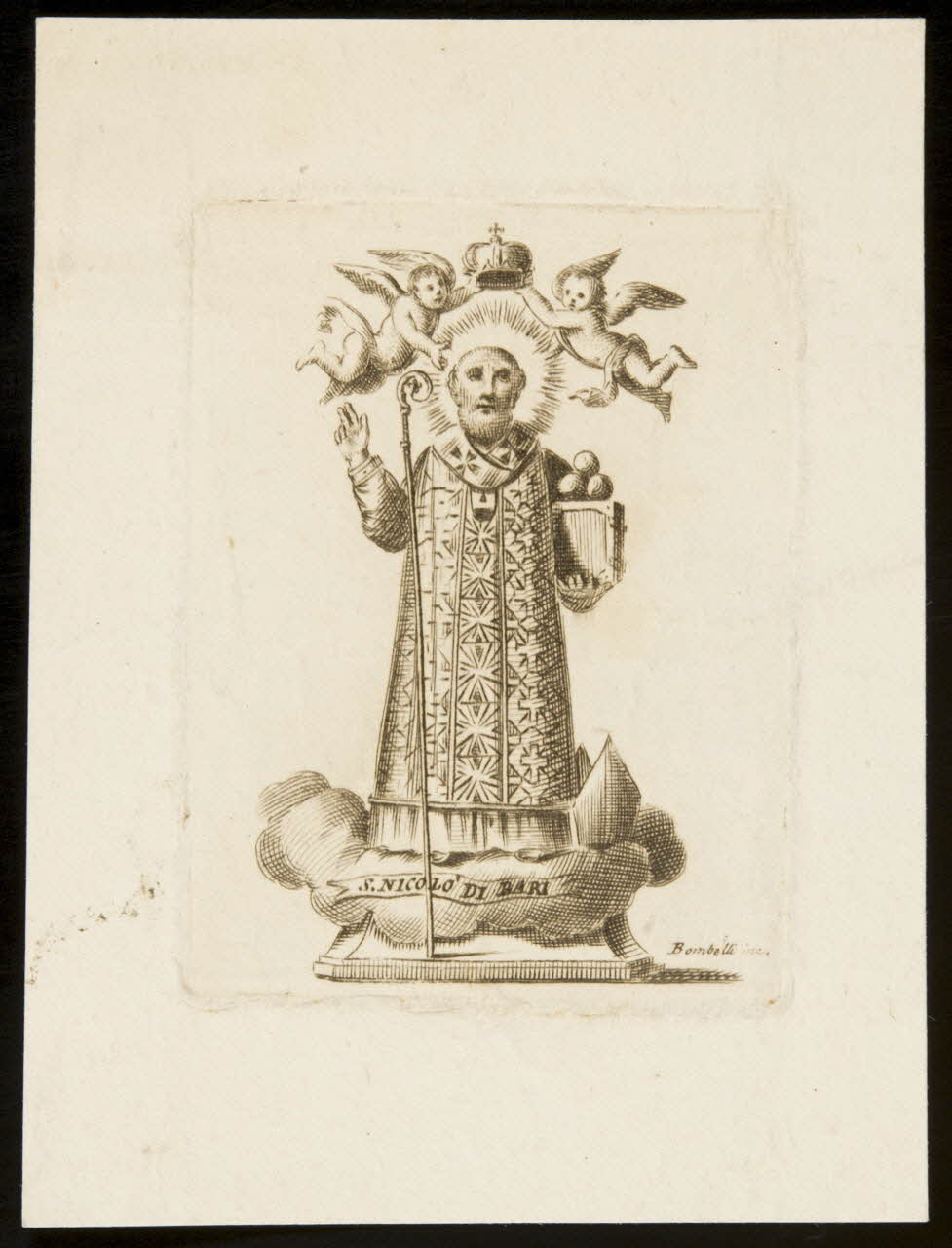 estampe S. NICOLO DI BARI 1986.74.303 Photo