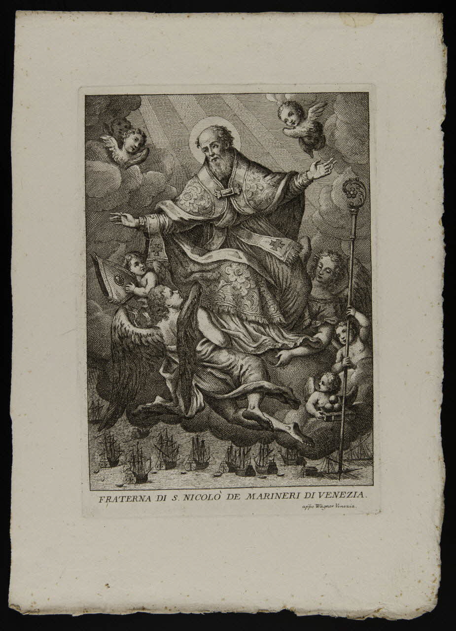 estampe FRATERNA DI S. NICOLO DE MARINERI DE VENEZIA. 1986.74.308 Photo