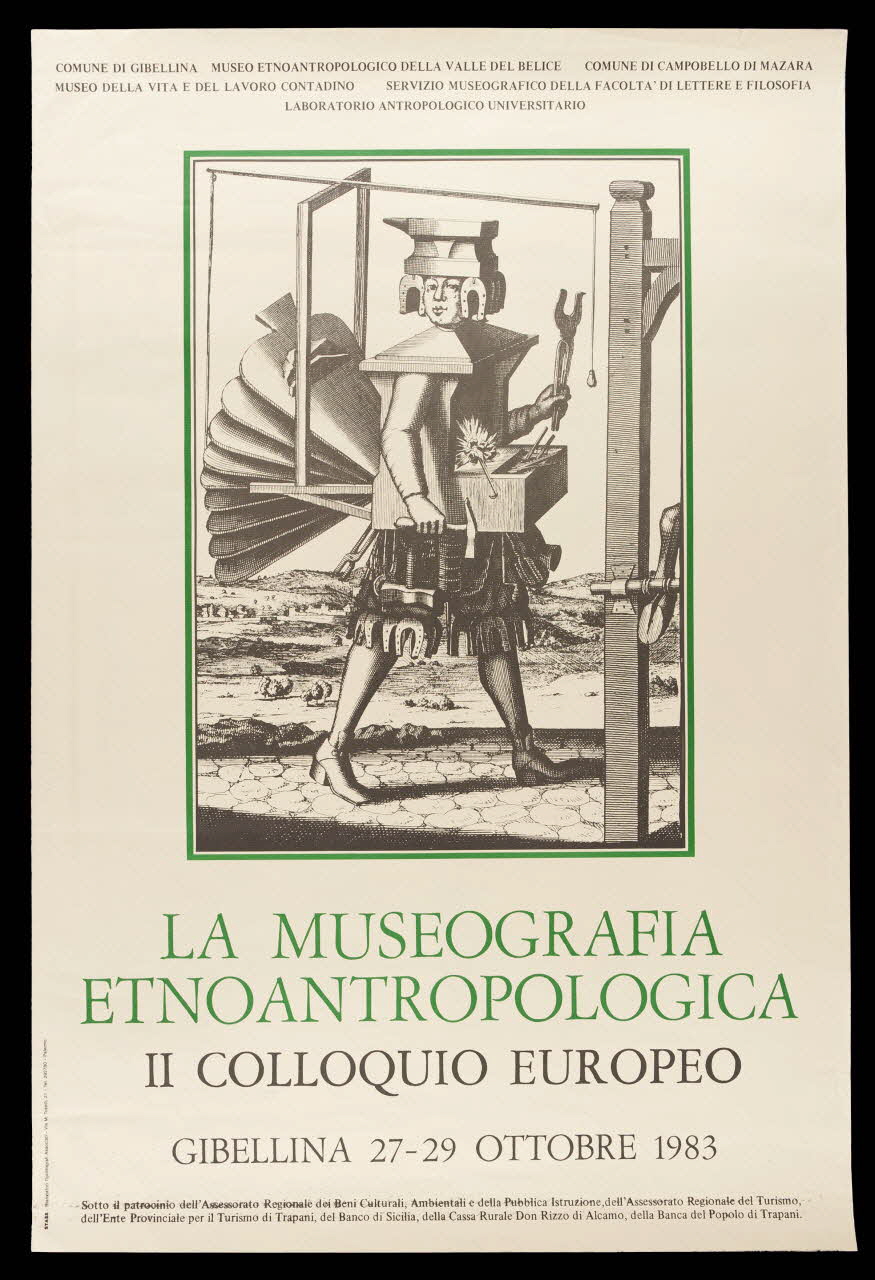 estampe LA MUSEOGRAFIA  ETNOANTROPOLIGICA 1986.74.31 Photo
