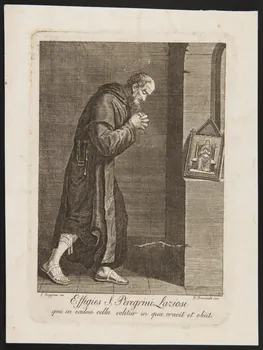 estampe Effigies S. Peregrini Laziosi 1986.74.318 Photo