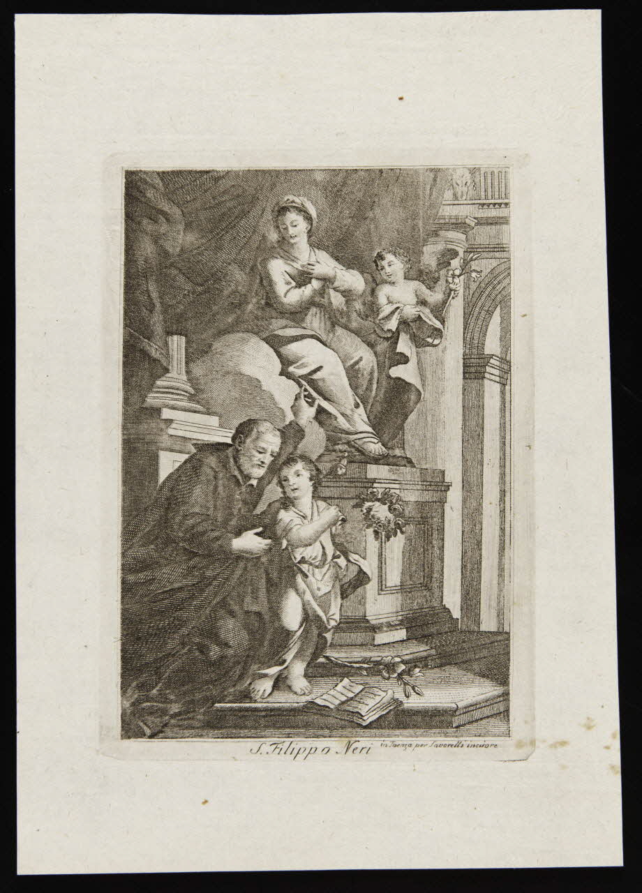 estampe S. Filippo Neri 1986.74.327.2 Photo