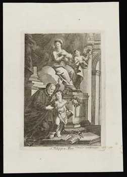 estampe S. Filippo Neri 1986.74.327.2  Photo