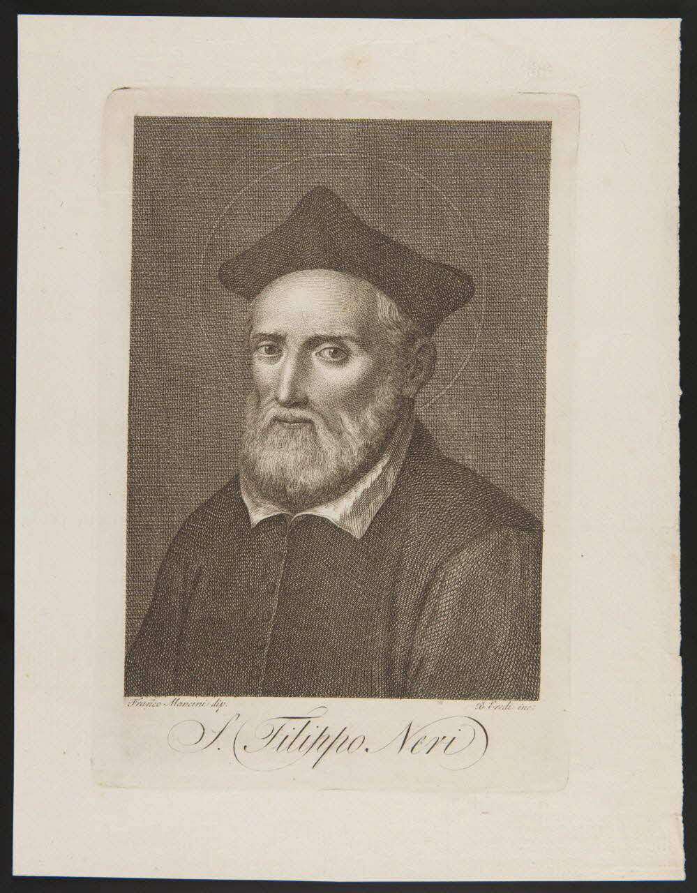 estampe S. Philippo Neri 1986.74.329 Photo