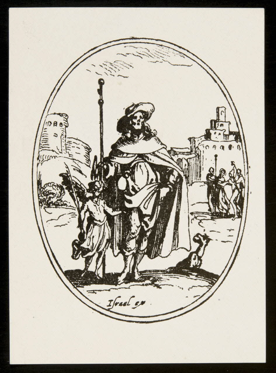 estampe Voyageur avec enfant 1986.74.333 Photo