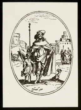 estampe Voyageur avec enfant 1986.74.333 Photo