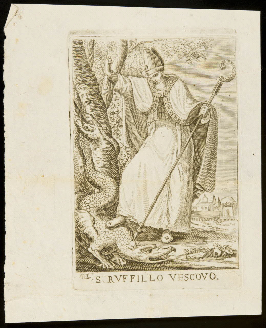estampe S. RVFFILLO VESCOVO. 1986.74.339 Photo