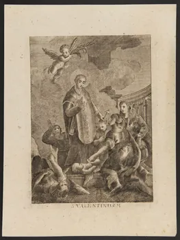 estampe S. VALENTINUS M. 1986.74.344 Photo