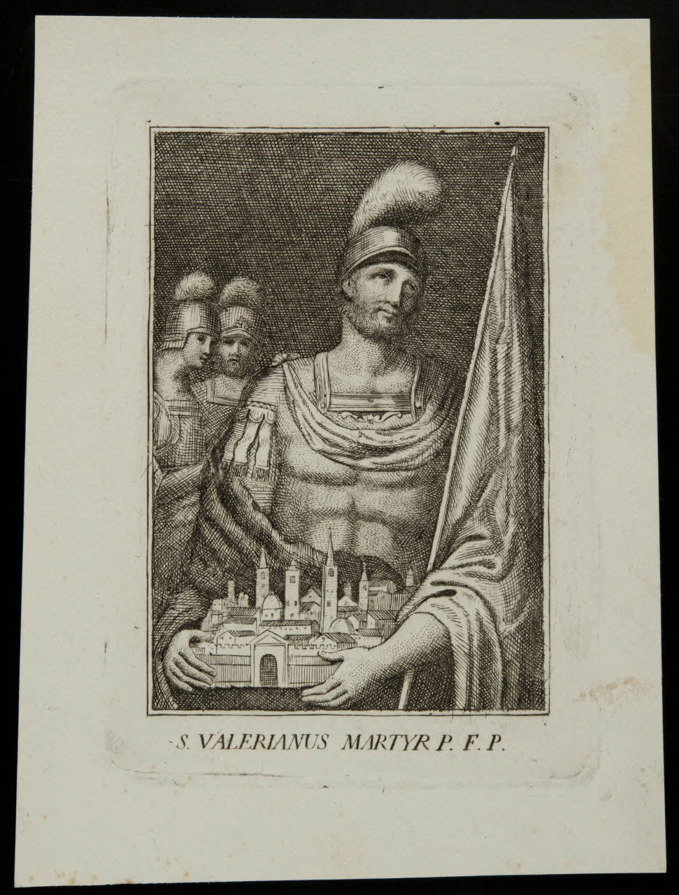 estampe S. VALERIANUS MARTYR P. F. P. 1986.74.348.1 Photo