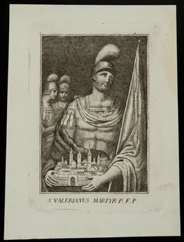 estampe S. VALERIANUS MARTYR P. F. P. 1986.74.348.1 Photo