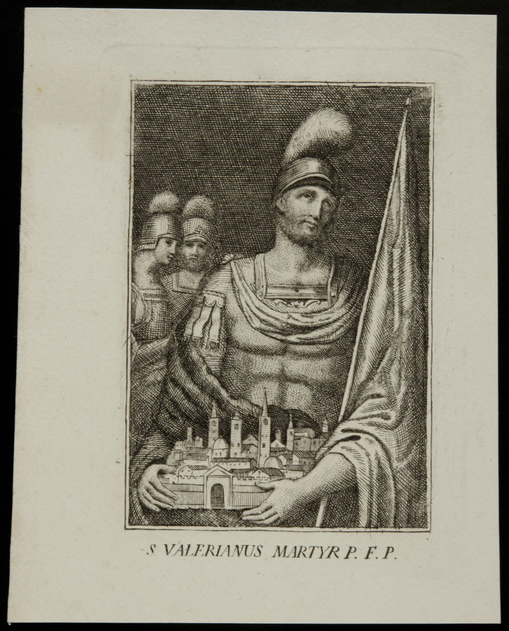 estampe S. VALERIANUS MARTYR P. F. P. 1986.74.348.2 Photo