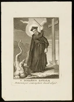 estampe S. IGNATIUS LOYOLA 1986.74.361  Photo