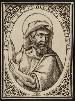 estampe SANCTUS BARTHOLOMEUS GALILEUS 1986.74.367.1  Photo