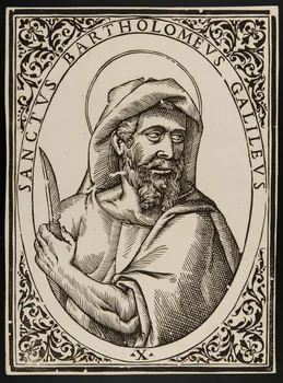 estampe SANCTUS BARTHOLOMEUS GALILEUS 1986.74.367.2  Photo