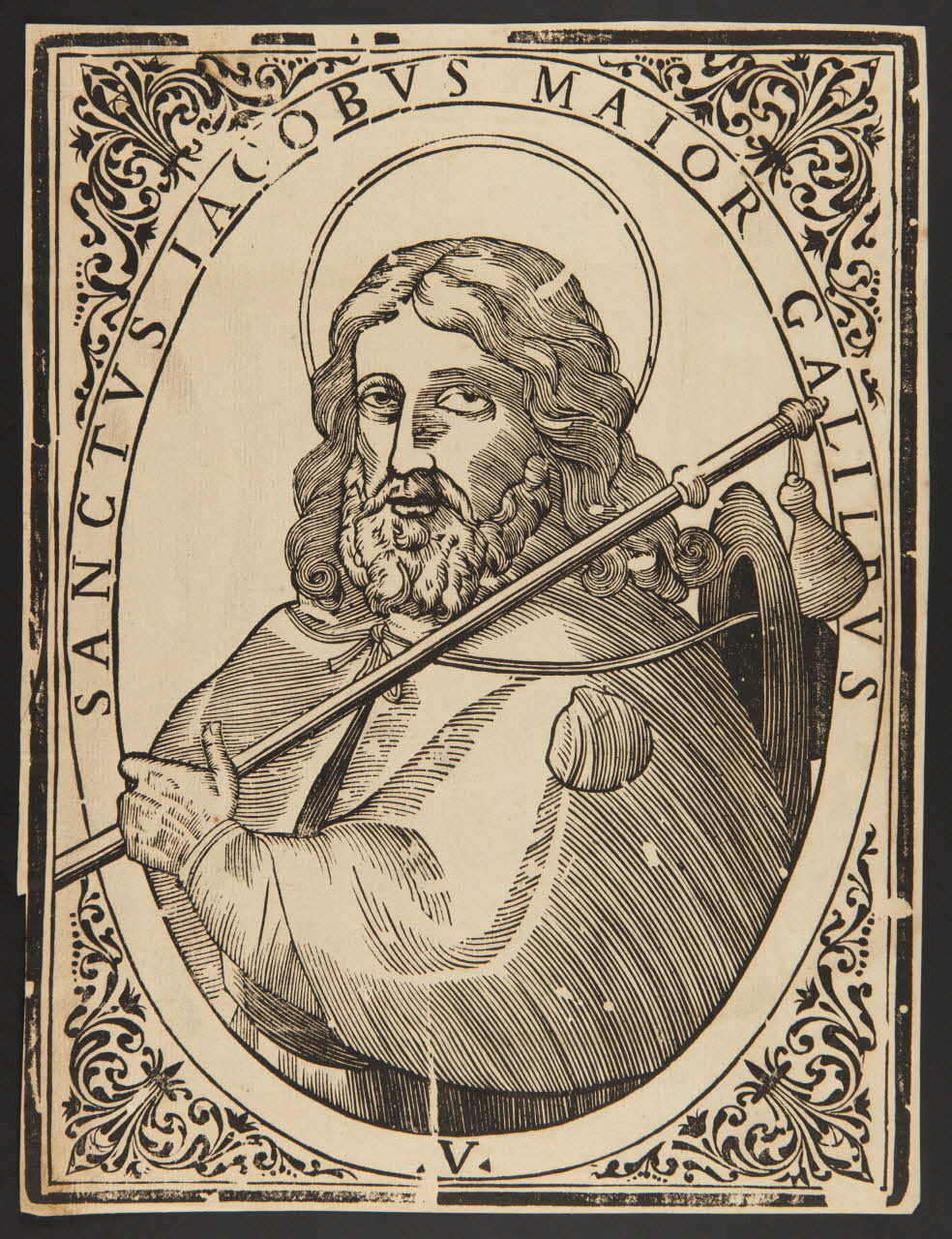 estampe SANCTUS IACOBUS MAIOR GALILEUS 1986.74.368 Photo
