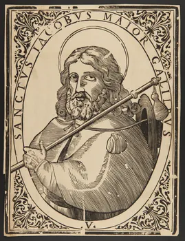estampe SANCTUS IACOBUS MAIOR GALILEUS 1986.74.368 Photo