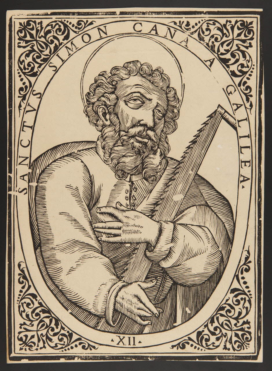 estampe SANCTUS SIMON CANA A GALILEA. 1986.74.372 Photo