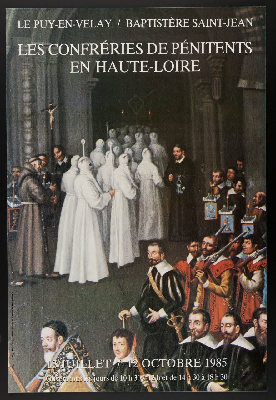 estampe LES CONFRERIES DE PENITENTS  EN HAUTE-LOIRE 1986.74.46 Photo