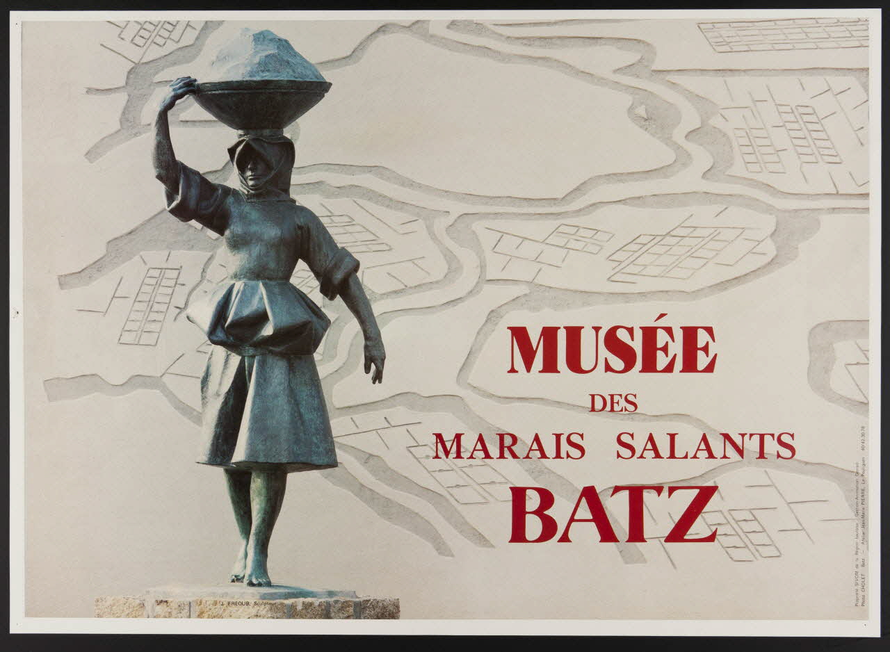 estampe MUSEE  DES  MARAIS SALANTS  BATZ 1986.74.51 Photo