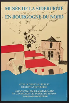 estampe MUSEE DE LA SIDERURGIE  EN BOURGOGNE DU NORD 1986.74.52 Photo