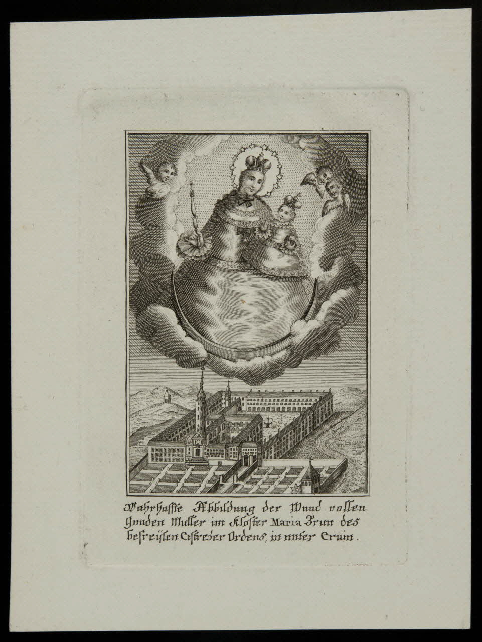 estampe Vierge à l'enfant 1986.74.56.1 Photo