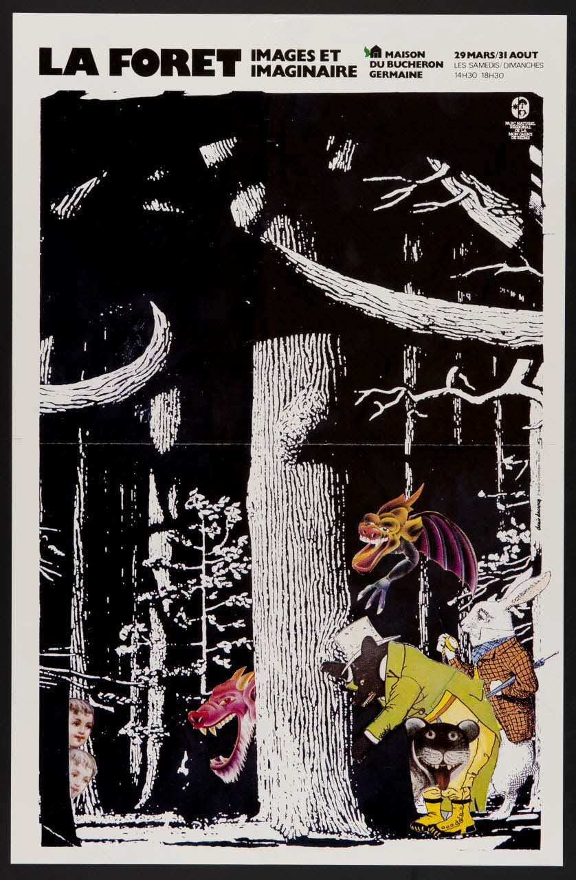 estampe LA FORET  IMAGES ET  IMAGINAIRE 1986.74.7 Photo