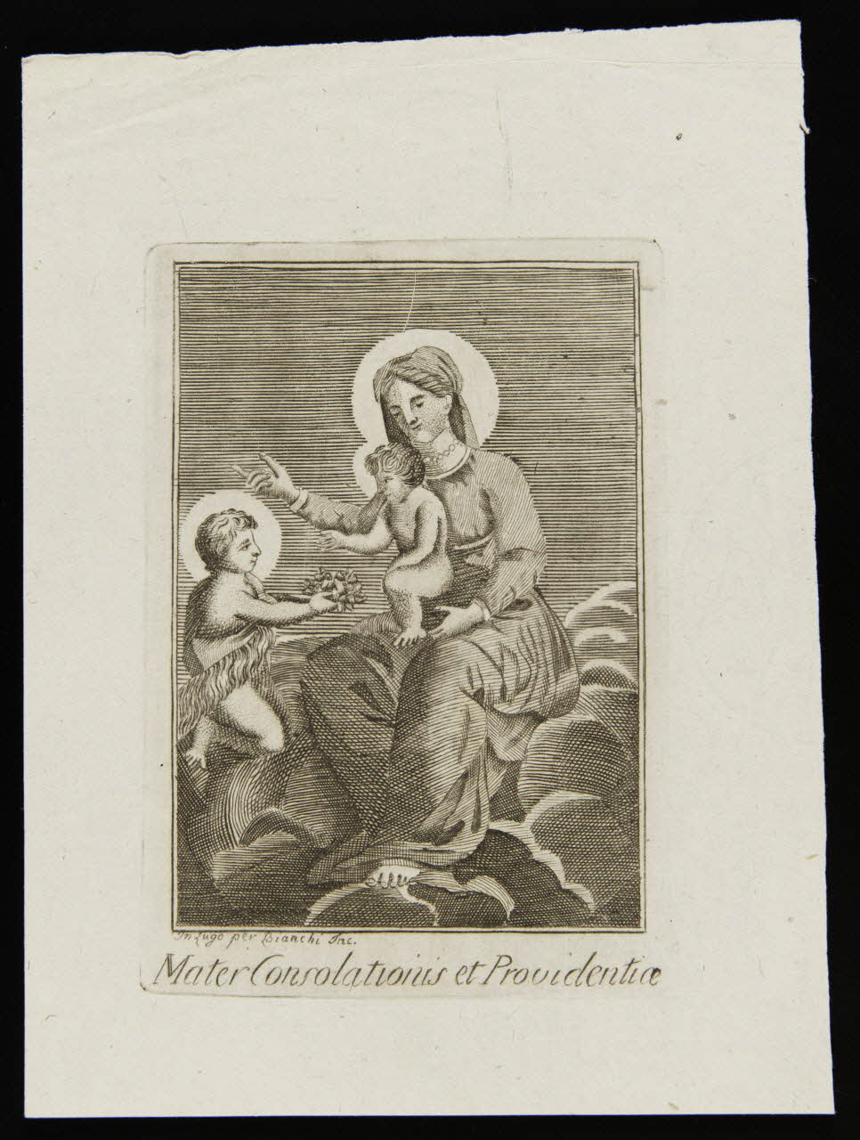 estampe Mater Consolationis et Providentiae 1986.74.97 Photo