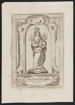 estampe MATER DOLOROSA 1986.74.98  Photo