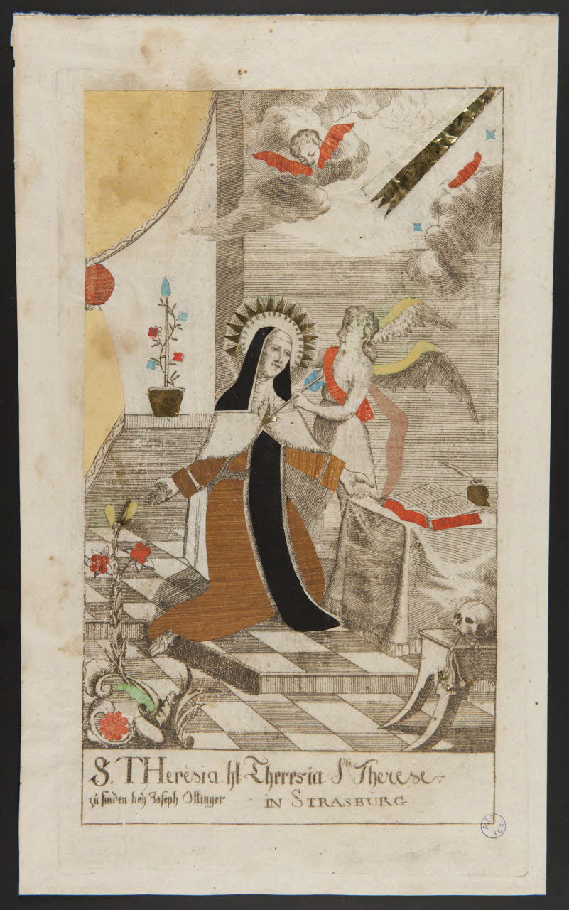 estampe S. THeresia Ste Thérèse 1986.81.43 Photo