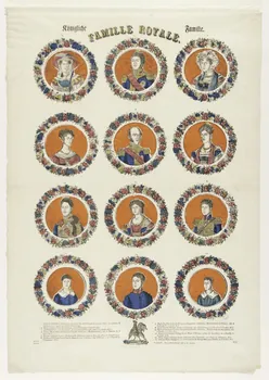 Boulay , Charles ; Clerc Jean Pierre imagerie ancienne FAMILLE ROYALE. Belfort 1832-1842 1986.81.47  Photo