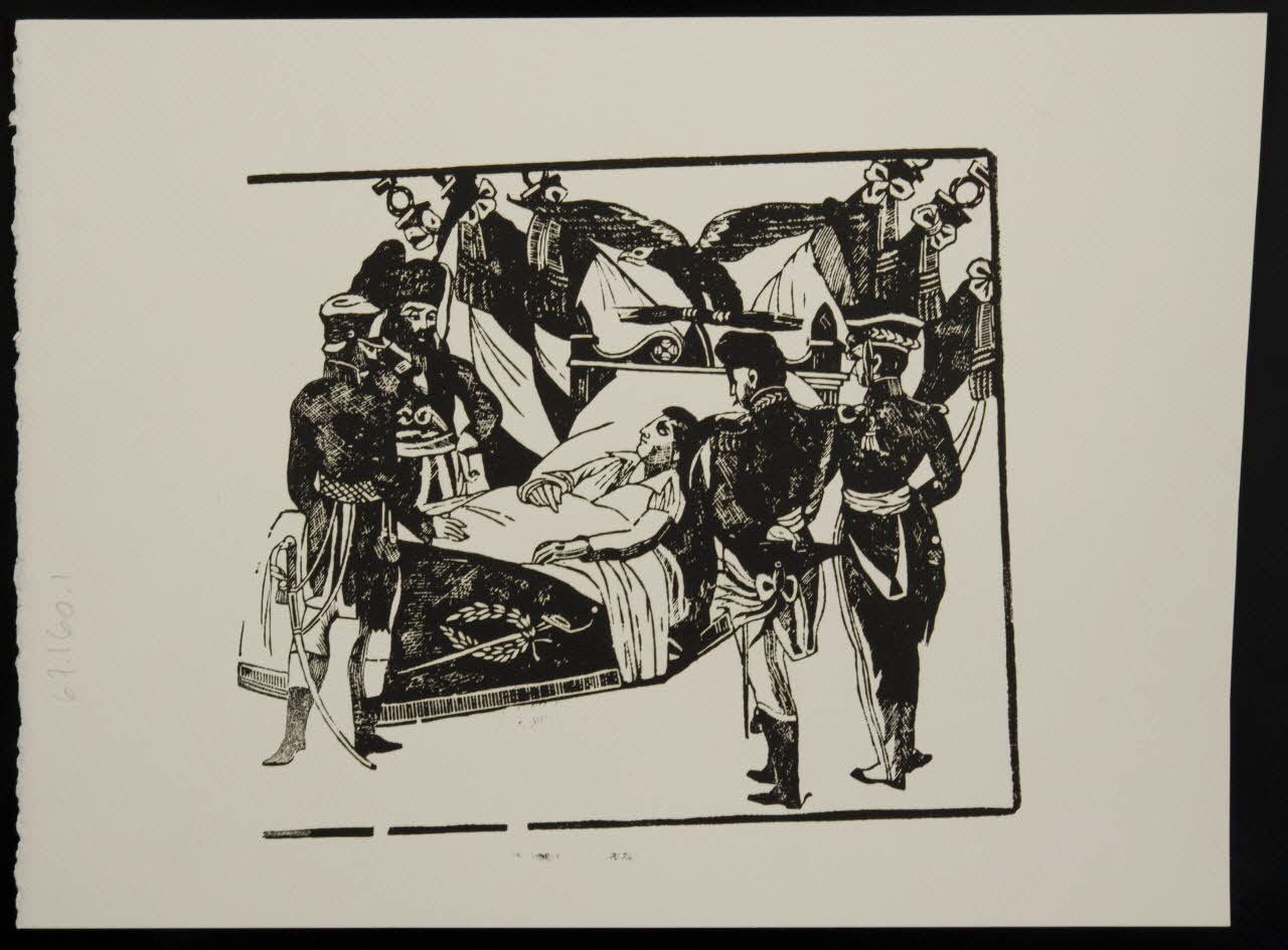 estampe Mort de Napoléon Ier 1987.13.4 Photo