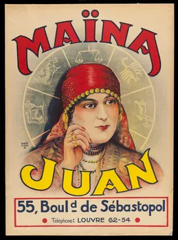 Maurice Harford affiche MAÏNA  JUAN France 1930 1987.15.13  Photo Mucem