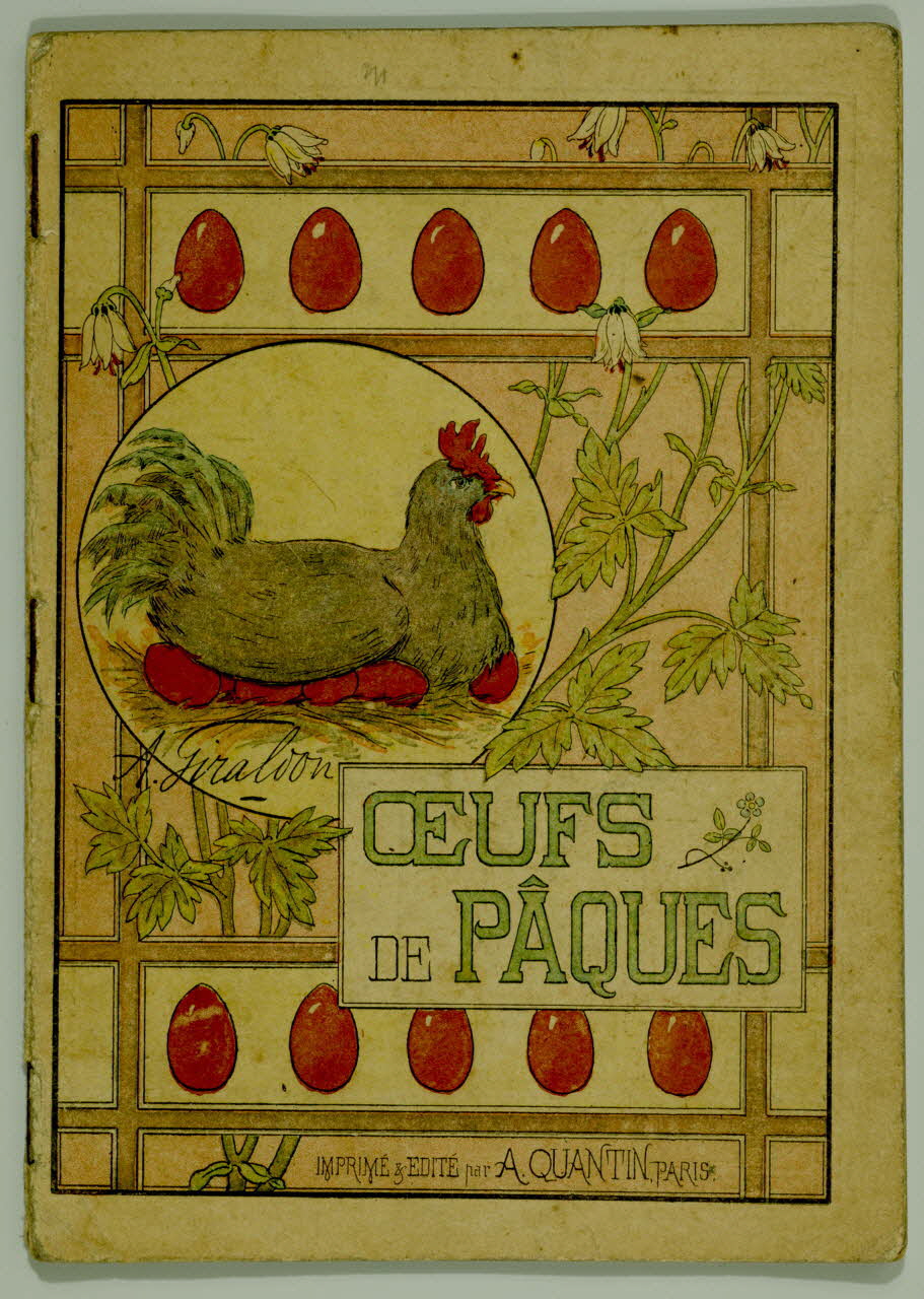 estampe OEUFS  DE PÂQUES 1987.46.41 Photo