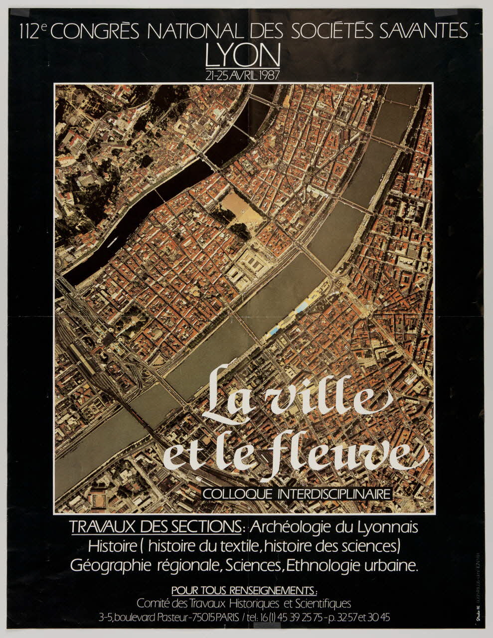 estampe La ville  et le fleuve 1987.46.44 Photo