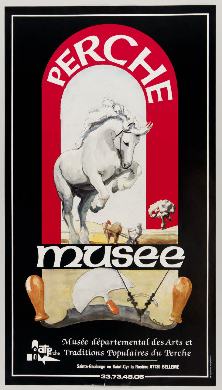 estampe PERCHE  MUSEE  Musée départemental des Arts et  Traditions Populaires du Perche 1987.46.45.1 Photo